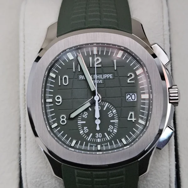 PATEK PHILIPPE AQUANAUT 5968G – GREEN DIAL