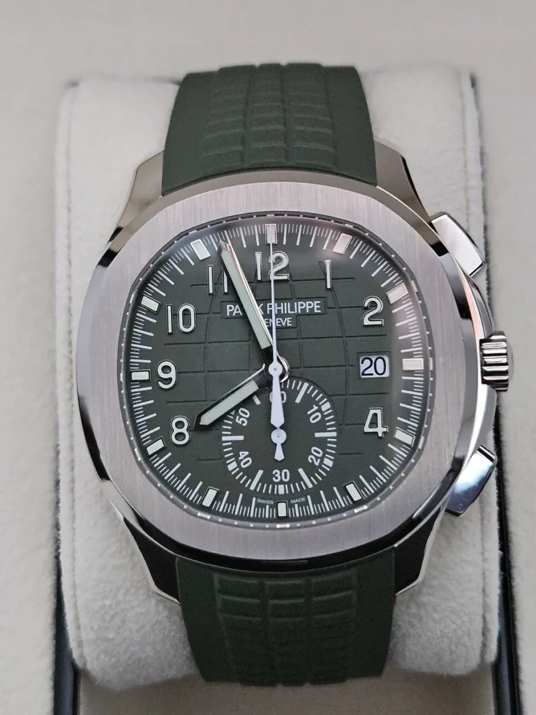 PATEK PHILIPPE AQUANAUT 5968G – GREEN DIAL