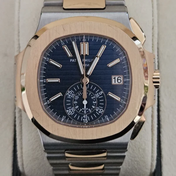PATEK PHILIPPE NAUTILUS 5980/1AR – ACERO Y ORO | CRONÓGRAFO