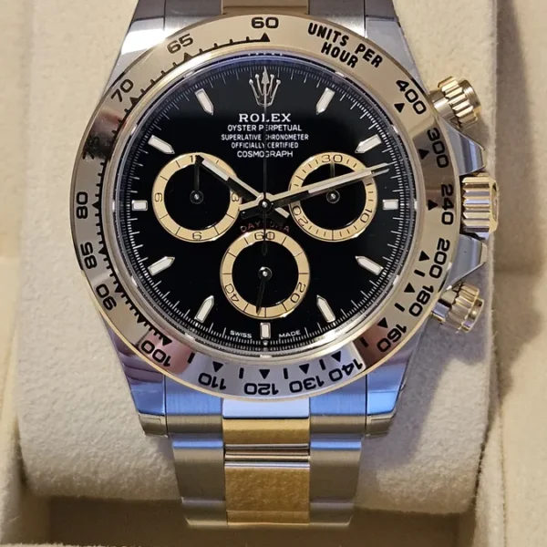 ROLEX DAYTONA 126503 – ACERO Y ORO | DIAL NEGRO