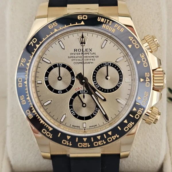 ROLEX DAYTONA 126518 – ORO AMARILLO | DIAL CHAMPAGNE